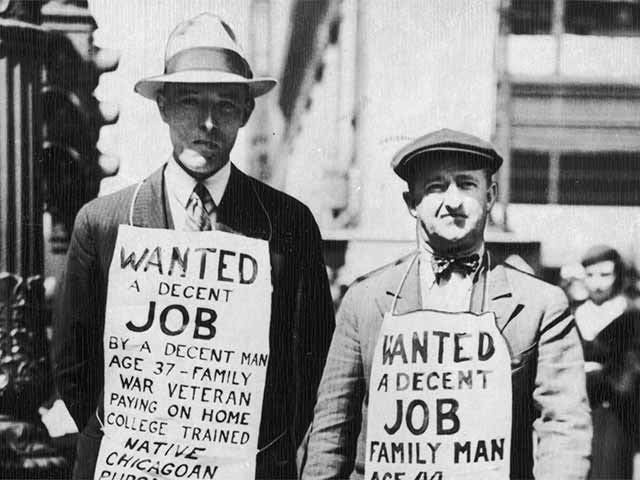Great Depression, 1929